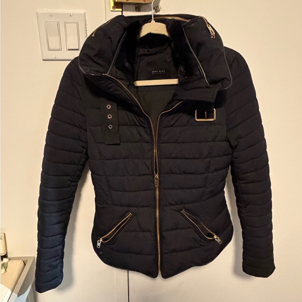 Zara Basic Outerwear Women's Jacket - image 4